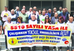Toplumun yarısı güvenceden yoksun