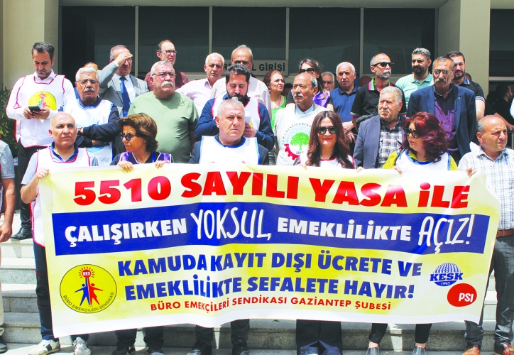 Toplumun yarısı güvenceden yoksun