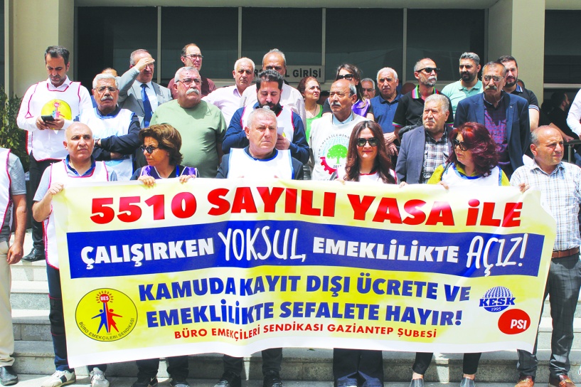 Toplumun yarısı güvenceden yoksun