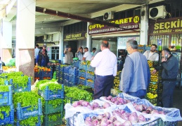 Sebze hali esnafının  durumu içaçıcı değil