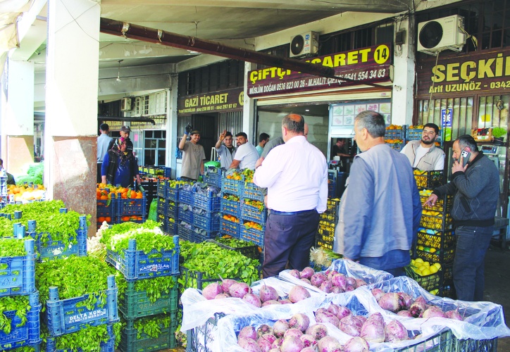 Sebze hali esnafının  durumu içaçıcı değil