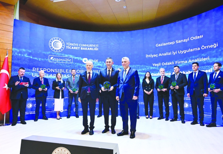 GSO’ya UR-GE Projesi “İyi Uygulama Örneği” ödülü
