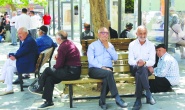 Balıklı Parkı, emeklilerin uğrak noktası oldu