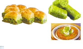 Baklavamız 5., fıstık sarmamız 6. Sırada yer aldı