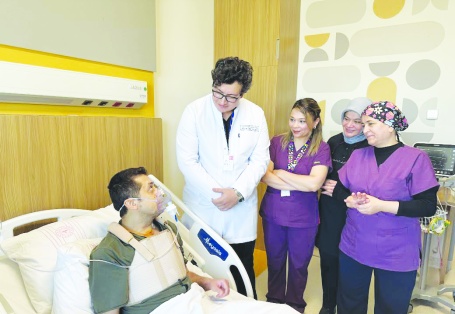 Aort damarları 10 saatlik ameliyatla baştan sona yenilendi