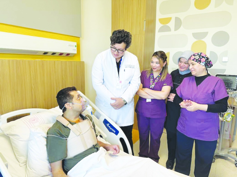 Aort damarları 10 saatlik ameliyatla baştan sona yenilendi