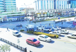 Kentteki araç sayısı  son bir ayda 2 bin 526 arttı