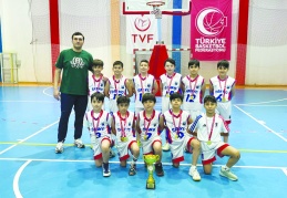 SANKO Okulları Erkek basketbol takımı şampiyon oldu