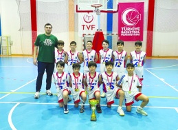 SANKO Okulları Erkek basketbol takımı şampiyon oldu