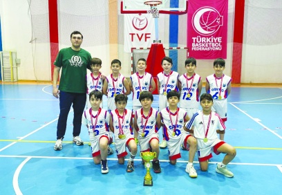 SANKO Okulları Erkek basketbol takımı şampiyon oldu