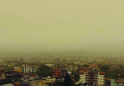 Güneydoğu’da toz taşınımı