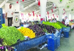 Türkiye'de gıda enflasyonu  yıllık yüzde 34,86'yı buldu