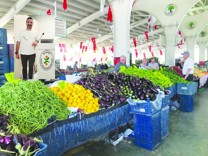 Türkiye'de gıda enflasyonu  yıllık yüzde 34,86'yı buldu