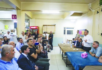 Özel, Türkmen’le buluştu