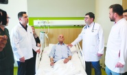 13 Santimetrelik karaciğer tümörü çıkarıldı