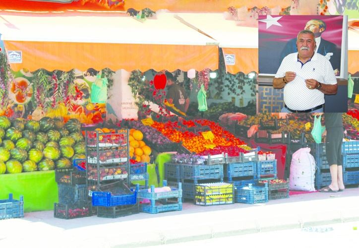 Çarşı-pazar yangın yeri, markette ürünlerin fiyatları ateş pahası