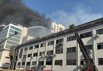 Halı Sarayı’nda yangın