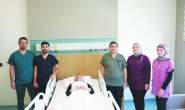 Zorlu skolyoz vakası tedavi edildi