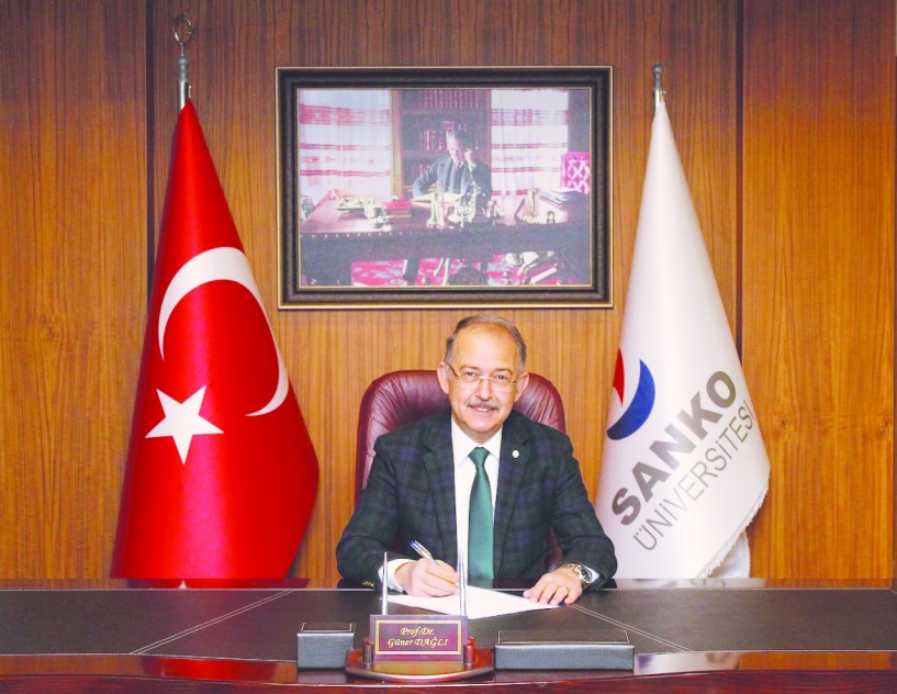 Dağlı, yeniden SANKO Üniversitesi rektörü