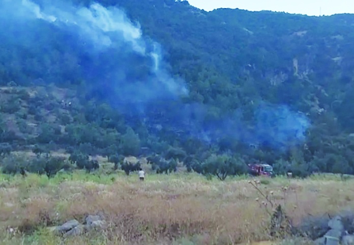 İslahiye’deki orman yangını söndürüldü