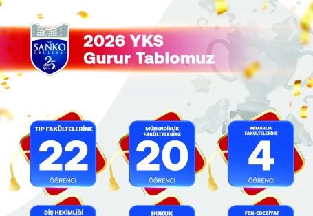 22 öğrenci tıp, 20 öğrenci mühendislik fakültesine gidecek