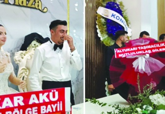 Damad'a altın yerine 'araba lastiği'
