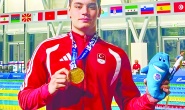 Kaan Efe Taranto’dan altın madalya ile döndü