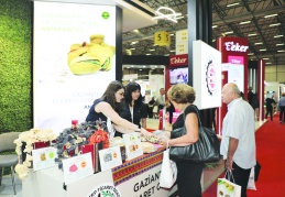 Antep Standı, köklü gastronomi  mirasını uluslararası fuarı taşıdı