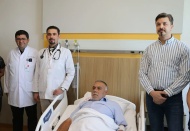 Kalbindeki delik, Anjiyografik yöntemle kapatıldı
