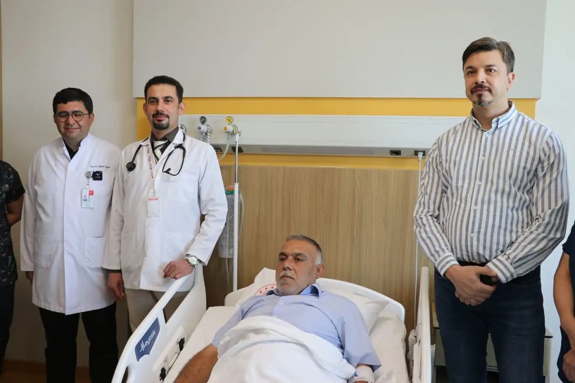 Kalbindeki delik, Anjiyografik yöntemle kapatıldı