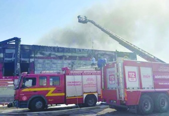 Sigortadan para almak için fabrikasını  yaktıran Levent Kara tutuklandı