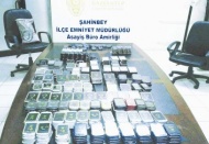 496 adet kaçak cep telefonu ele geçirildi