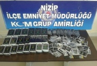 92 adet kaçak telefon ele geçirildi