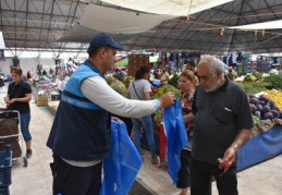 280.000 adet Kurban Atık Poşeti dağıtımına başlandı