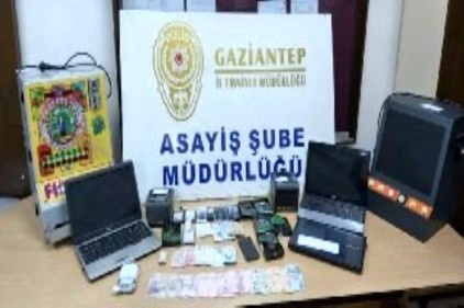 15 adrese, yasa dışı bahis operasyonu yapıldı