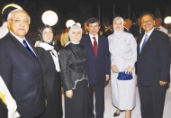 30 Ağustos resepsiyonuna katıldılar