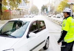 569 araç sürücüsüne para cezası verildi