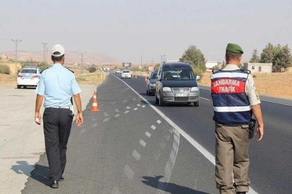 125 araç trafikten men edildi