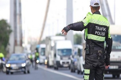 93 araç trafikten men edildi