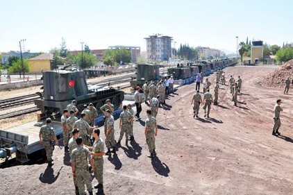 180 askeri personel, İslahiye 106. Topçu Alay Kışlası&#039;na getirildi