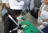 30 Avrupalı, Gaziantep yemeklerini öğreniyor