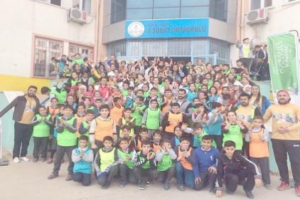 4 ay içerisinde 70 okulda 72 bin 560 öğrenci için etkinlik düzenlendi