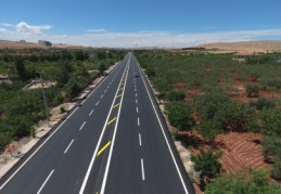 6 ayda 43 bin metre yeni yol asfaltlandı