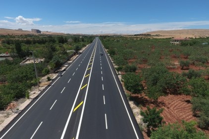 6 ayda 43 bin metre yeni yol asfaltlandı