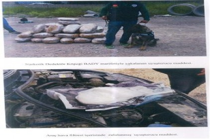 6 ayda 1 ton 425 kilo esrar ele geçirildi