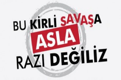 200 Aydından "Suriye&#039;de Savaşa Hayır" Bildirisi 