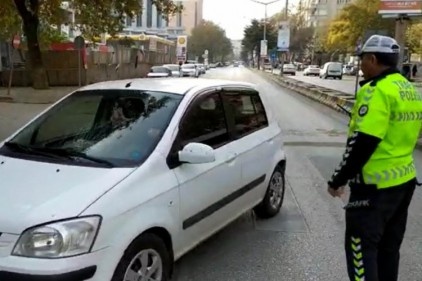 3 bin 458 araç denetlendi