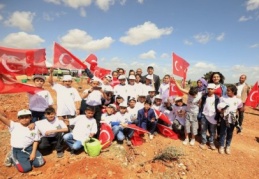11 bin 111 fidan toprakla buluşacak