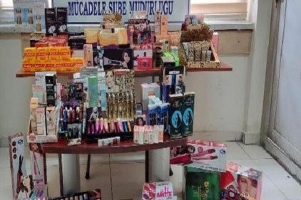 31 bin 223 kaçak kozmetik eşya ele geçirildi