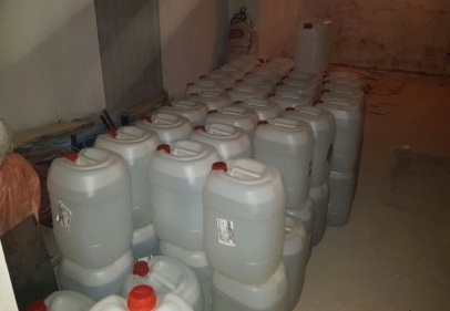 2 bin 400 litre etil alkol ele geçirildi